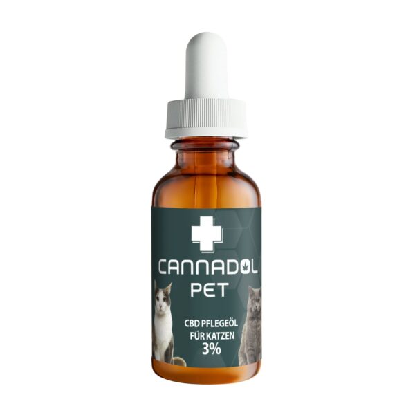 Cannadol CBD Öl Pet Katze 3%