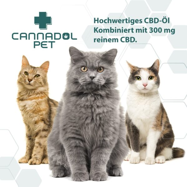 Cannadol CBD Öl Pet Katze 3%